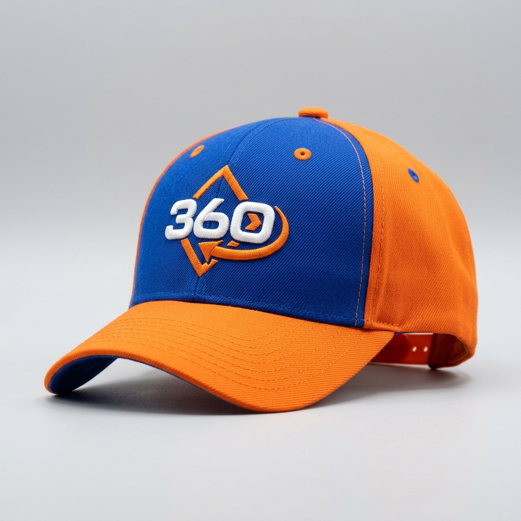 Embroidered 360 Cap