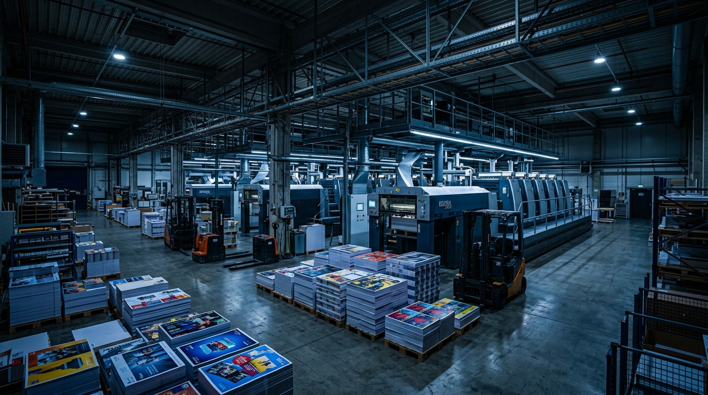 Printing Factory Floor